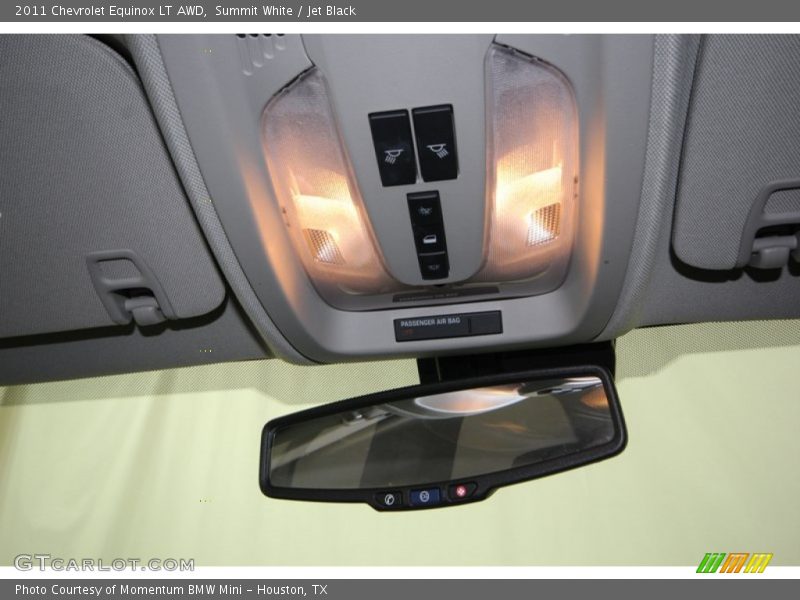 Summit White / Jet Black 2011 Chevrolet Equinox LT AWD