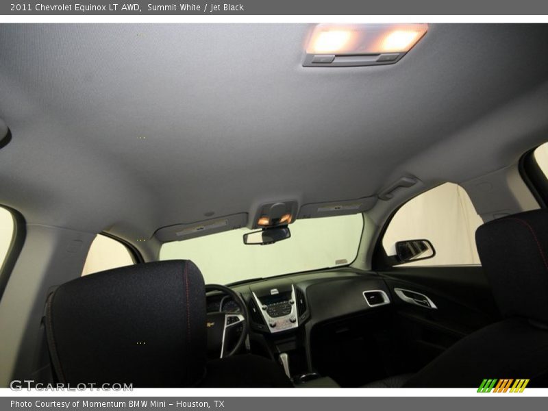 Summit White / Jet Black 2011 Chevrolet Equinox LT AWD