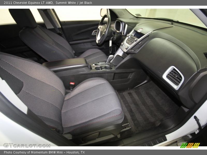 Summit White / Jet Black 2011 Chevrolet Equinox LT AWD