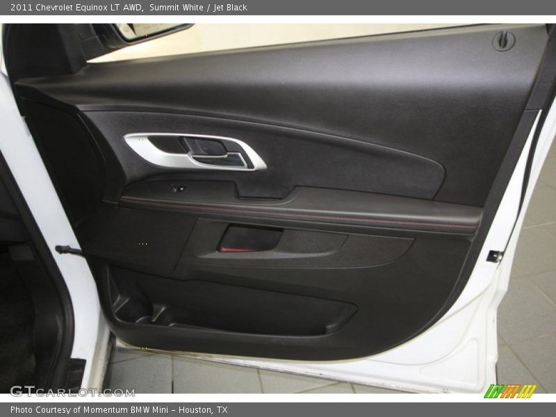 Summit White / Jet Black 2011 Chevrolet Equinox LT AWD