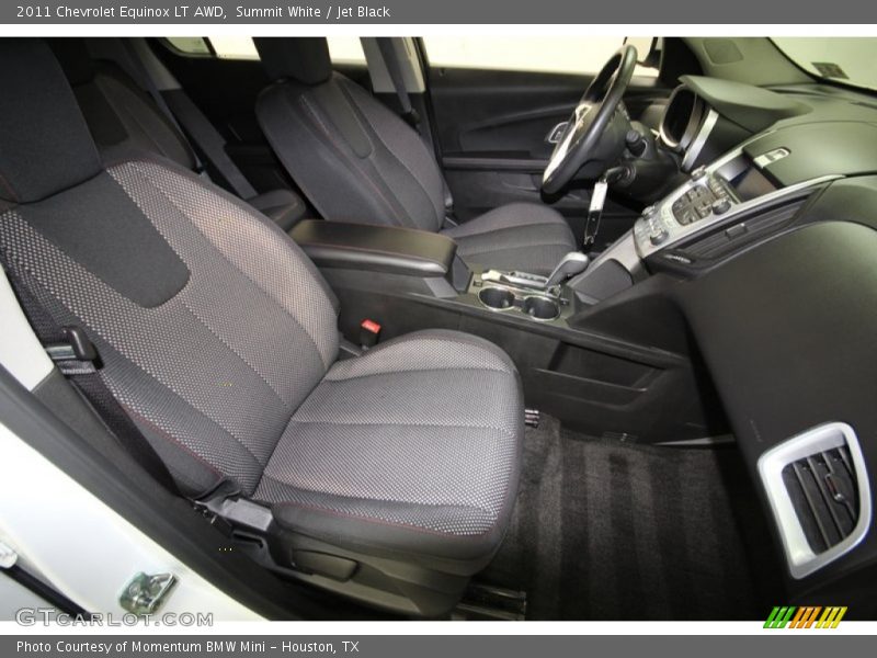Summit White / Jet Black 2011 Chevrolet Equinox LT AWD