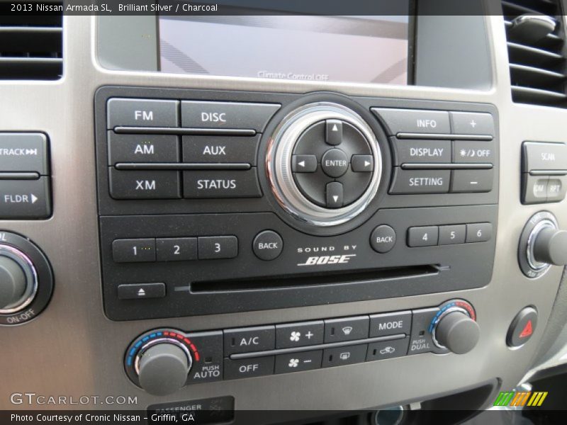 Brilliant Silver / Charcoal 2013 Nissan Armada SL