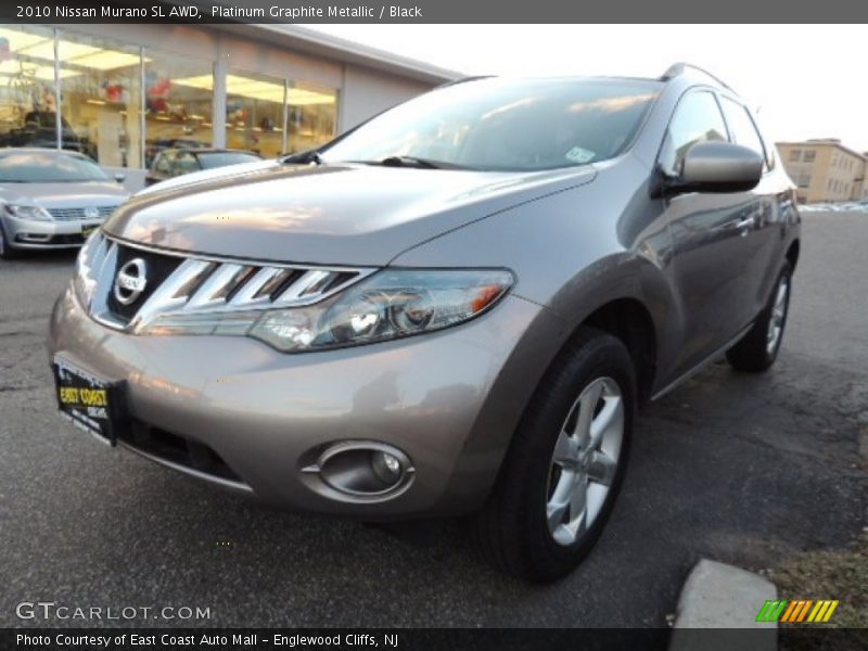 Platinum Graphite Metallic / Black 2010 Nissan Murano SL AWD