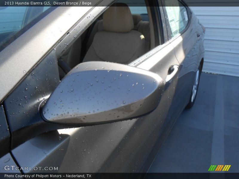 Desert Bronze / Beige 2013 Hyundai Elantra GLS