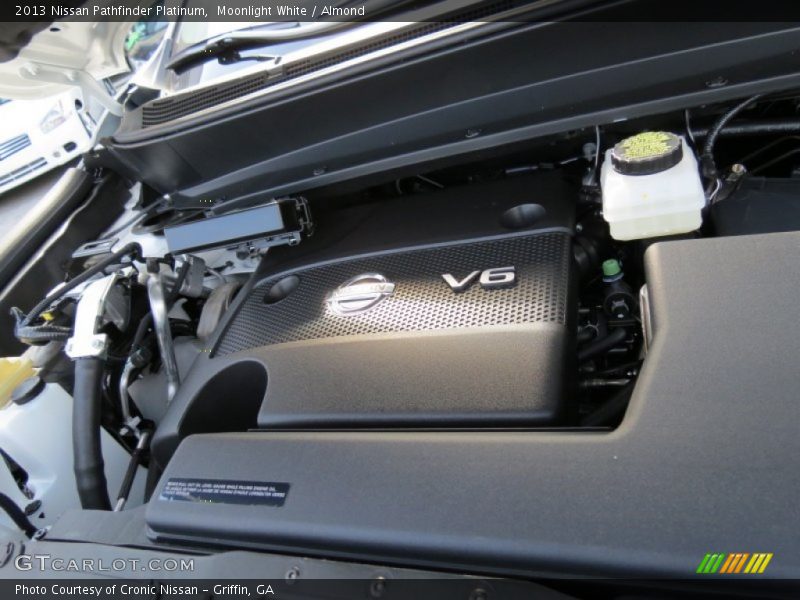 Moonlight White / Almond 2013 Nissan Pathfinder Platinum