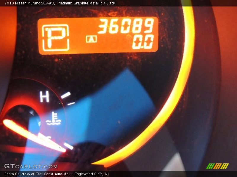 Platinum Graphite Metallic / Black 2010 Nissan Murano SL AWD