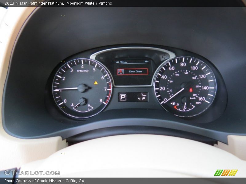 Moonlight White / Almond 2013 Nissan Pathfinder Platinum
