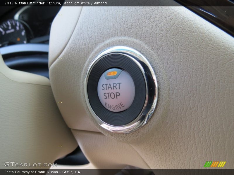 Moonlight White / Almond 2013 Nissan Pathfinder Platinum