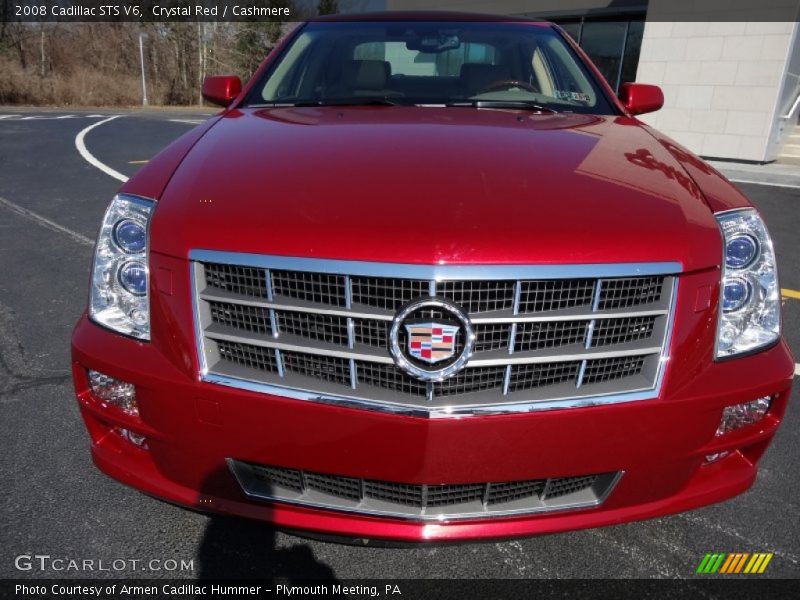 Crystal Red / Cashmere 2008 Cadillac STS V6
