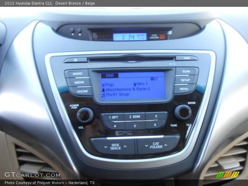 Desert Bronze / Beige 2013 Hyundai Elantra GLS