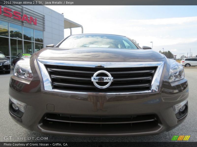 Java Metallic / Beige 2013 Nissan Altima 2.5 SV