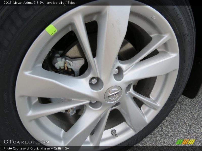 Java Metallic / Beige 2013 Nissan Altima 2.5 SV