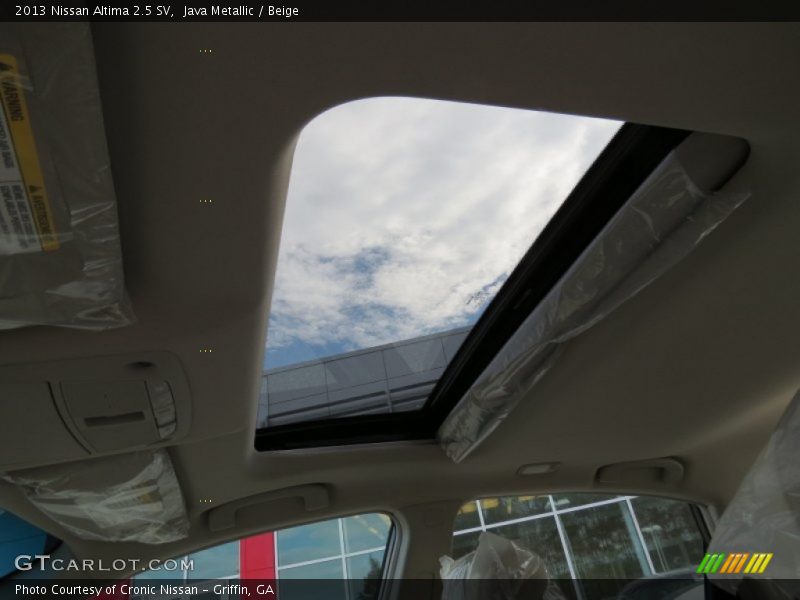 Java Metallic / Beige 2013 Nissan Altima 2.5 SV