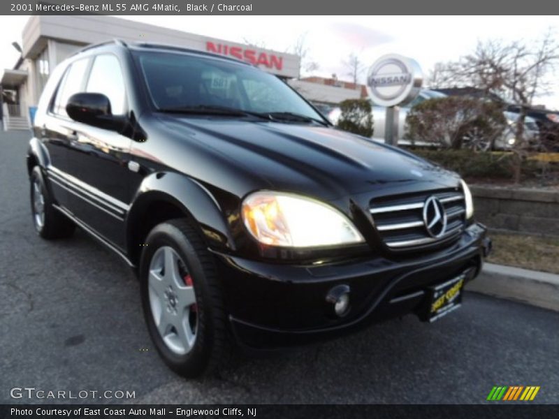 Black / Charcoal 2001 Mercedes-Benz ML 55 AMG 4Matic