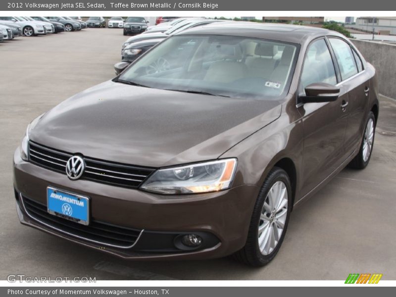 Toffee Brown Metallic / Cornsilk Beige 2012 Volkswagen Jetta SEL Sedan