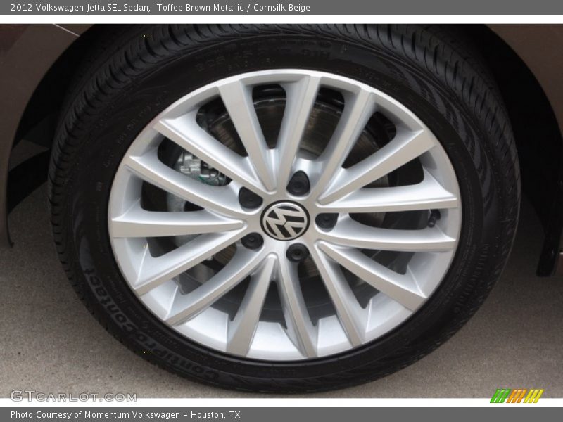 Toffee Brown Metallic / Cornsilk Beige 2012 Volkswagen Jetta SEL Sedan