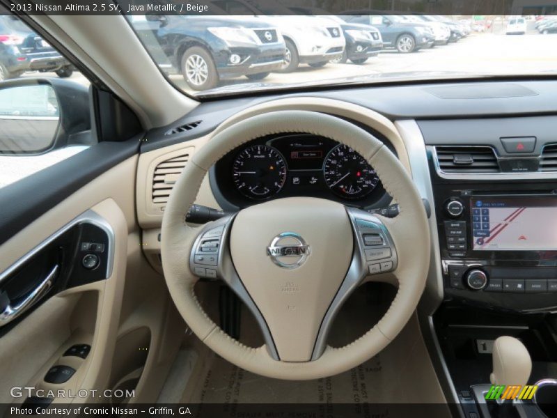 Java Metallic / Beige 2013 Nissan Altima 2.5 SV
