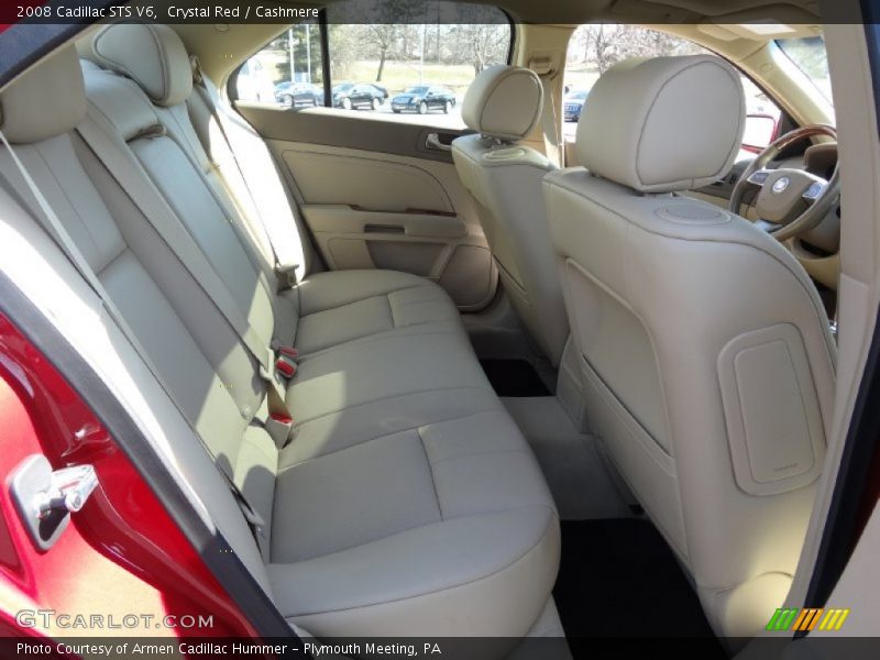 Rear Seat of 2008 STS V6