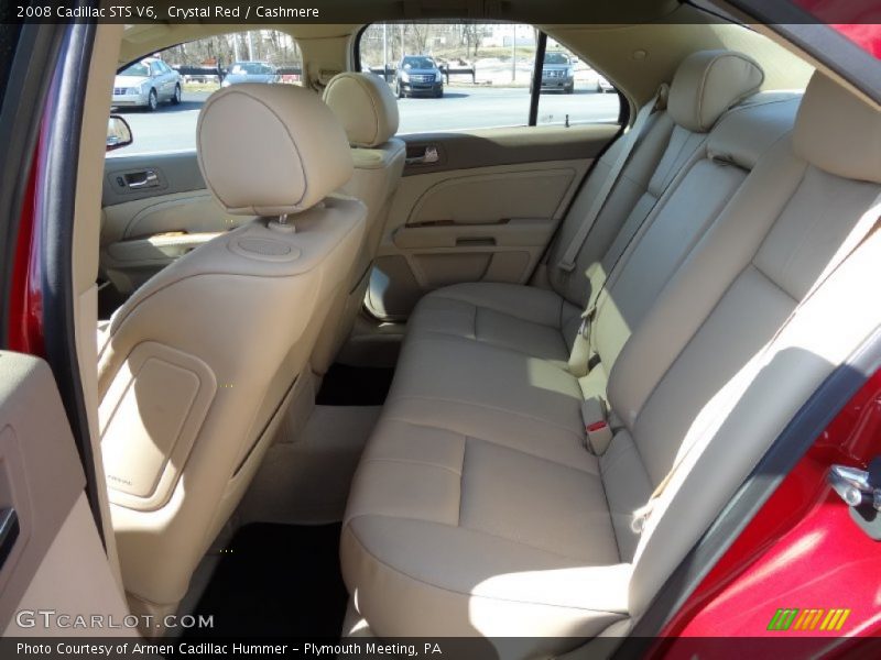 Rear Seat of 2008 STS V6