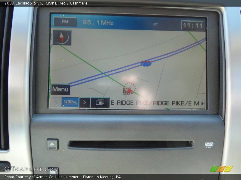 Navigation of 2008 STS V6