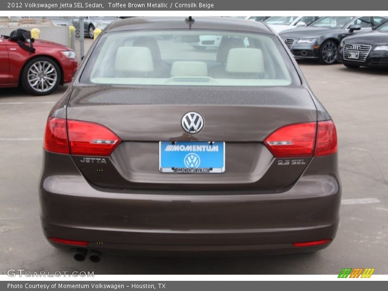 Toffee Brown Metallic / Cornsilk Beige 2012 Volkswagen Jetta SEL Sedan
