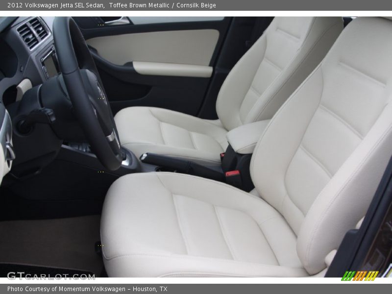 Toffee Brown Metallic / Cornsilk Beige 2012 Volkswagen Jetta SEL Sedan