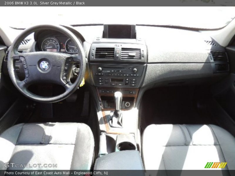 Silver Grey Metallic / Black 2006 BMW X3 3.0i