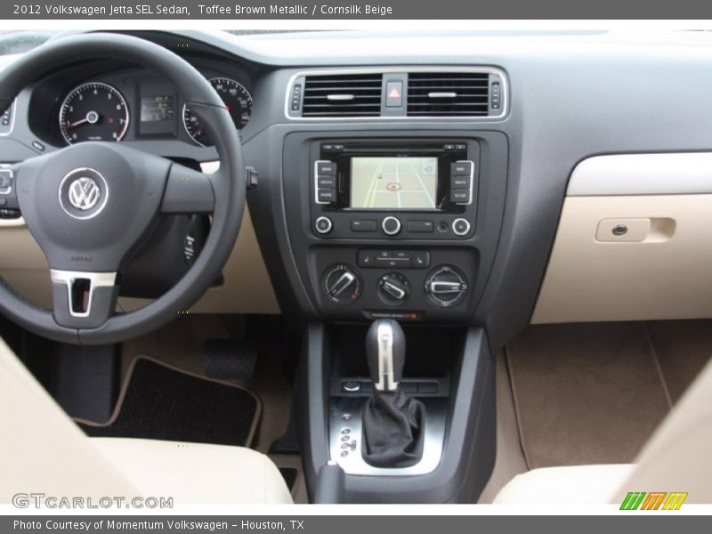 Toffee Brown Metallic / Cornsilk Beige 2012 Volkswagen Jetta SEL Sedan