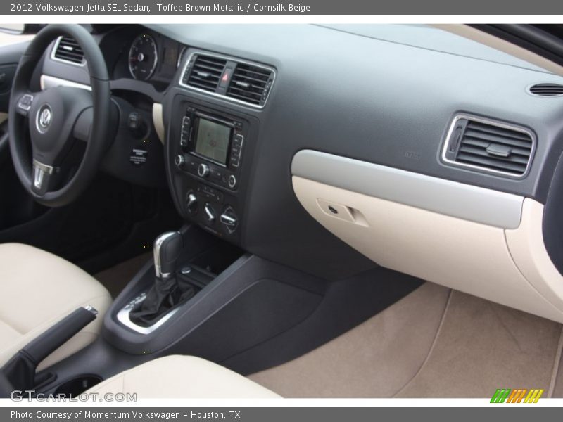 Toffee Brown Metallic / Cornsilk Beige 2012 Volkswagen Jetta SEL Sedan