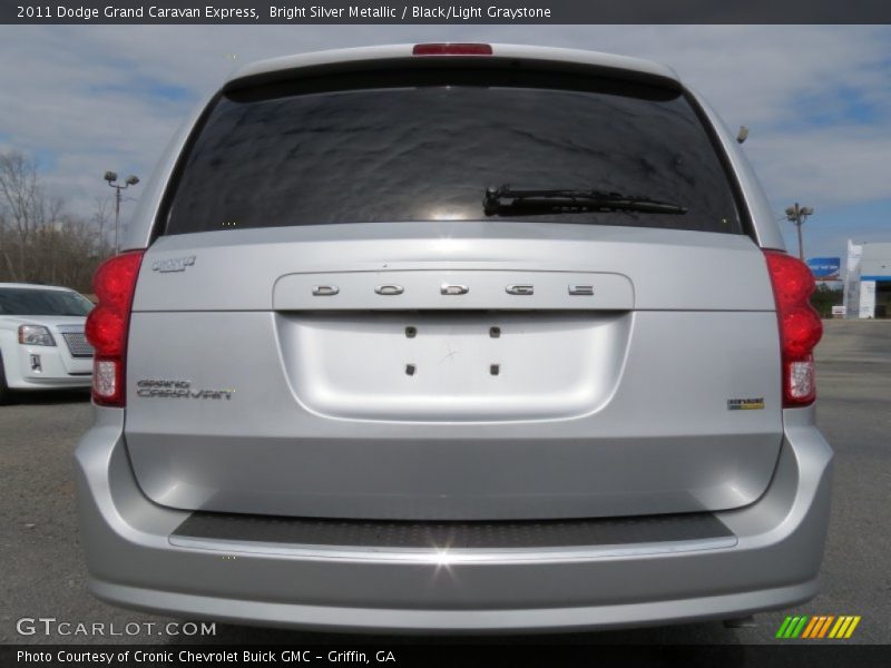 Bright Silver Metallic / Black/Light Graystone 2011 Dodge Grand Caravan Express