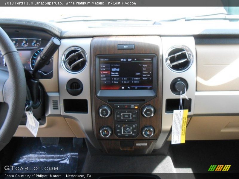 Controls of 2013 F150 Lariat SuperCab