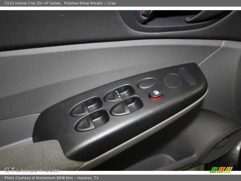 Controls of 2010 Civic DX-VP Sedan