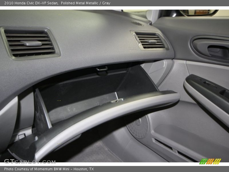 Polished Metal Metallic / Gray 2010 Honda Civic DX-VP Sedan