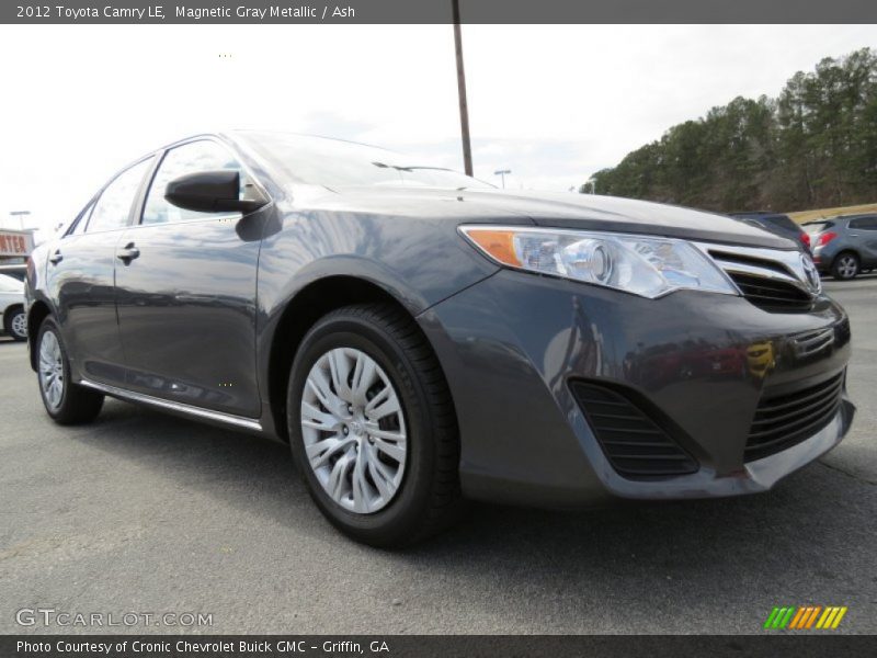 Magnetic Gray Metallic / Ash 2012 Toyota Camry LE