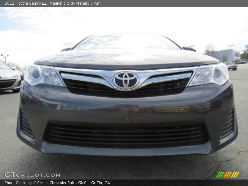 Magnetic Gray Metallic / Ash 2012 Toyota Camry LE