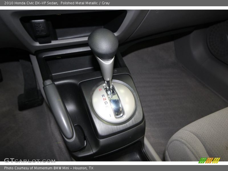  2010 Civic DX-VP Sedan 5 Speed Automatic Shifter