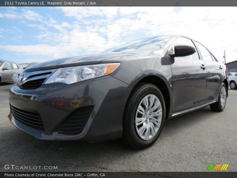 Magnetic Gray Metallic / Ash 2012 Toyota Camry LE