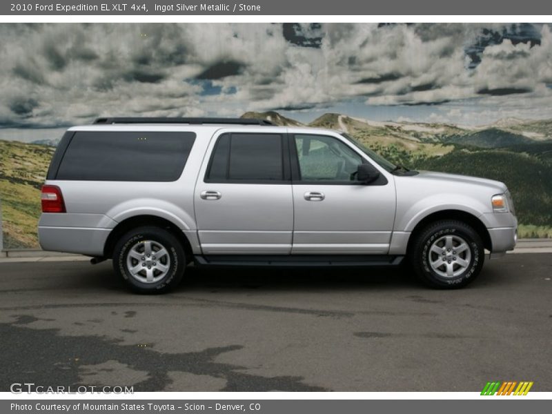 Ingot Silver Metallic / Stone 2010 Ford Expedition EL XLT 4x4