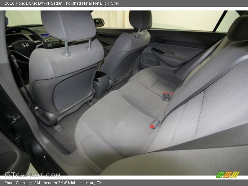 Rear Seat of 2010 Civic DX-VP Sedan