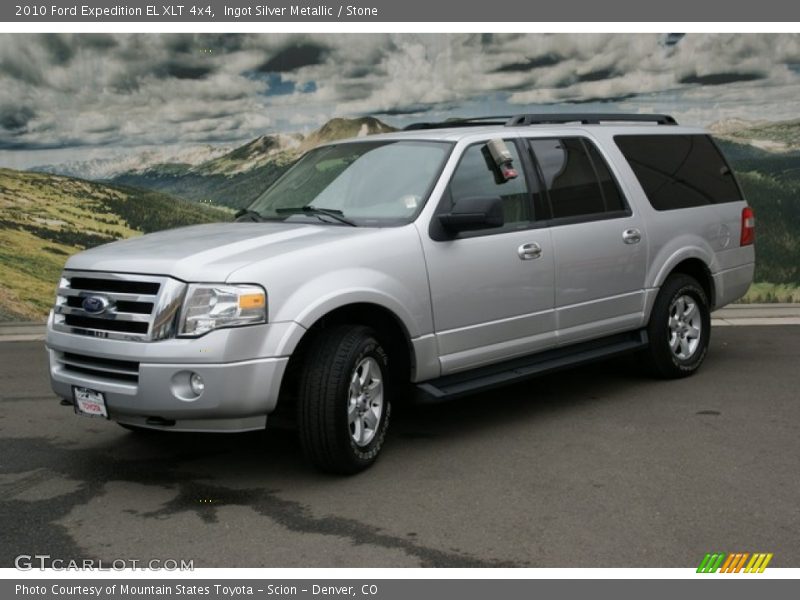 Ingot Silver Metallic / Stone 2010 Ford Expedition EL XLT 4x4