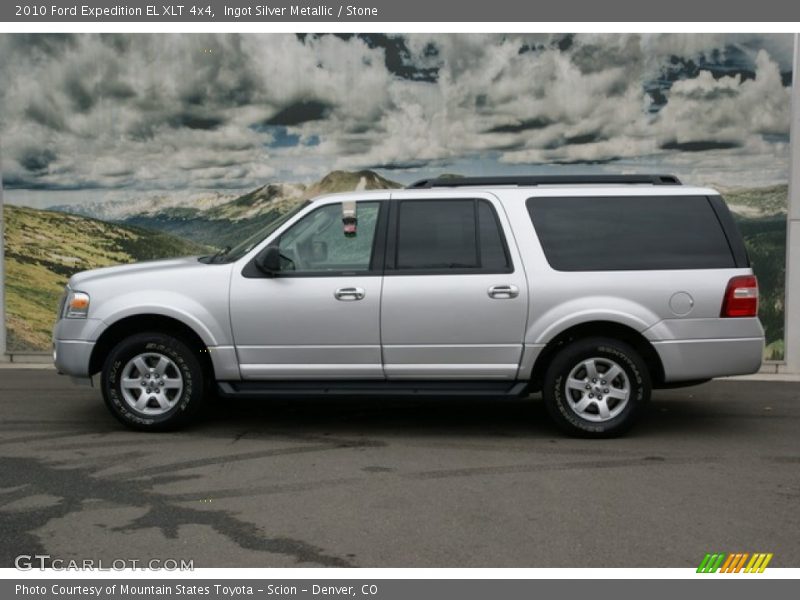 Ingot Silver Metallic / Stone 2010 Ford Expedition EL XLT 4x4