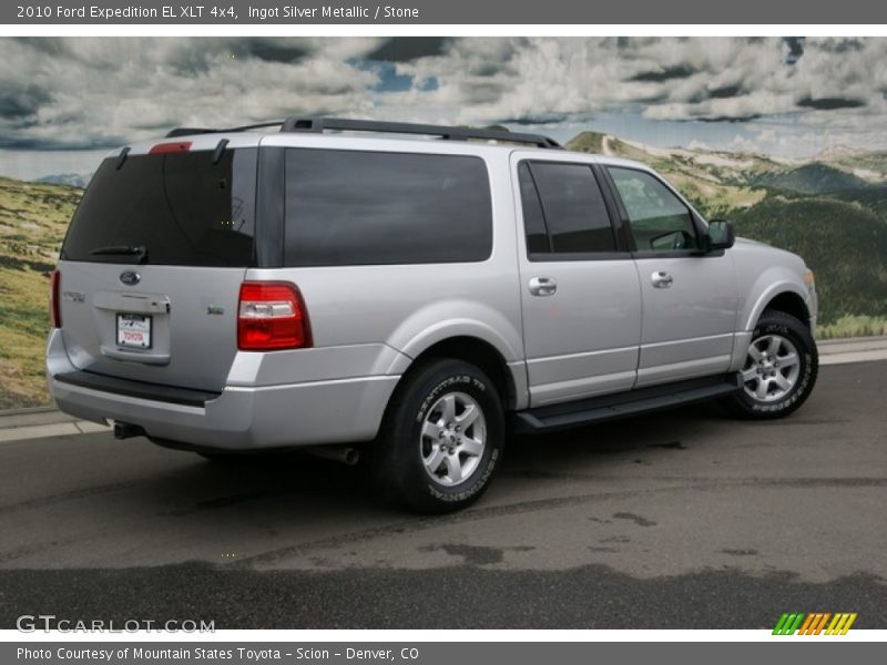 Ingot Silver Metallic / Stone 2010 Ford Expedition EL XLT 4x4