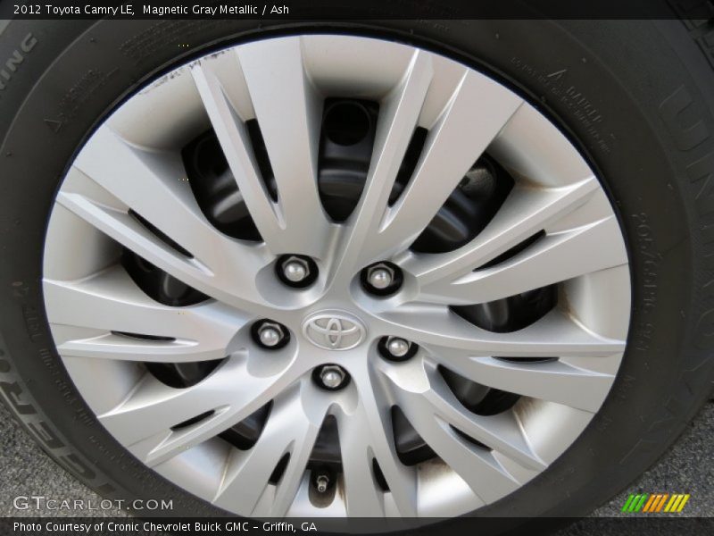 Magnetic Gray Metallic / Ash 2012 Toyota Camry LE