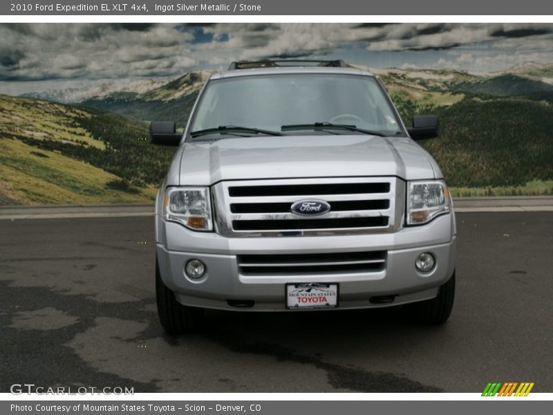 Ingot Silver Metallic / Stone 2010 Ford Expedition EL XLT 4x4