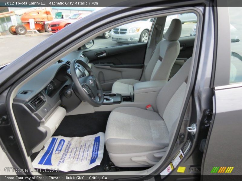 Magnetic Gray Metallic / Ash 2012 Toyota Camry LE