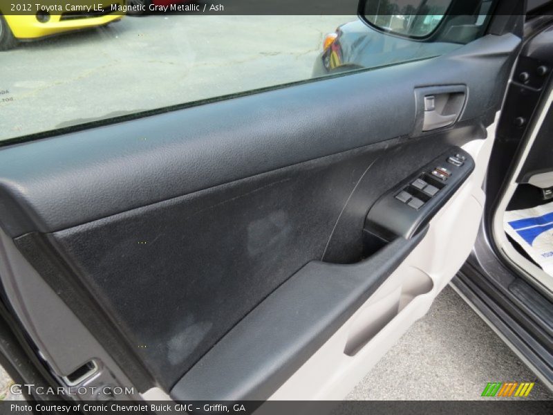 Magnetic Gray Metallic / Ash 2012 Toyota Camry LE