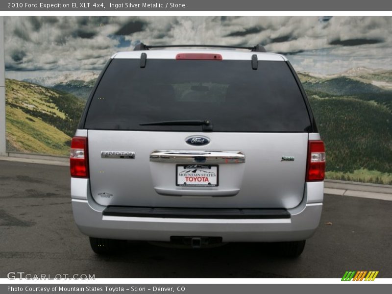 Ingot Silver Metallic / Stone 2010 Ford Expedition EL XLT 4x4