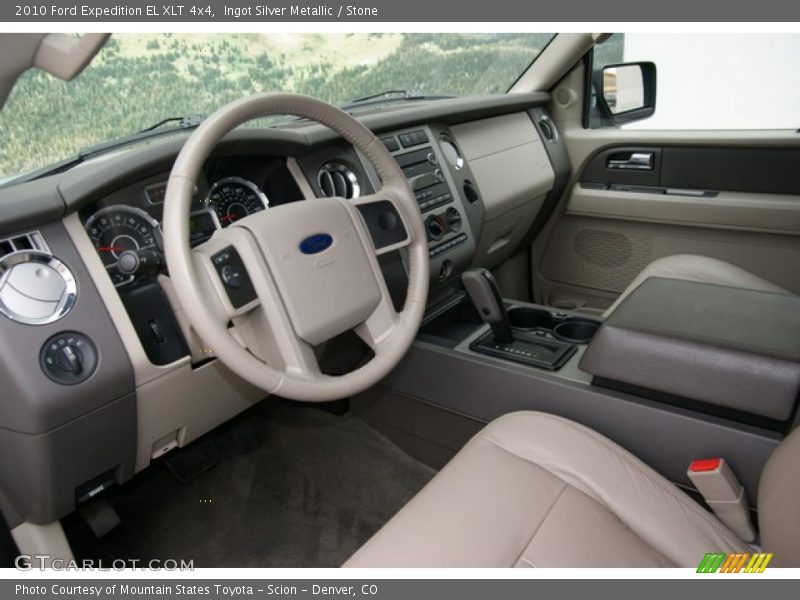 Ingot Silver Metallic / Stone 2010 Ford Expedition EL XLT 4x4
