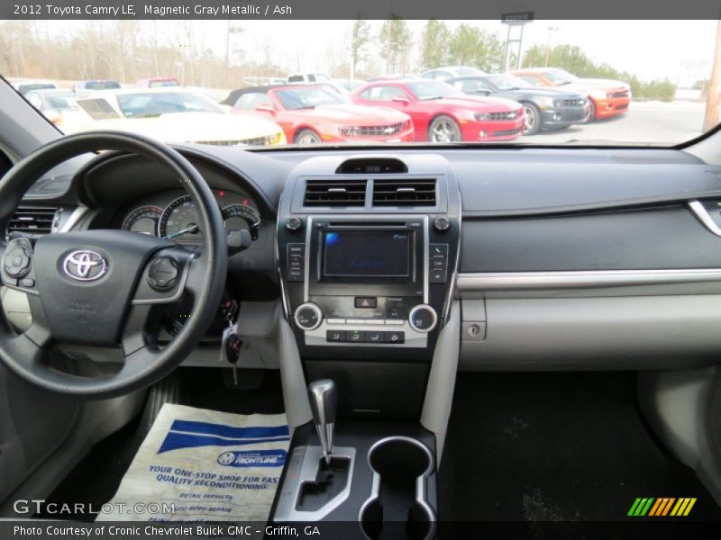 Magnetic Gray Metallic / Ash 2012 Toyota Camry LE