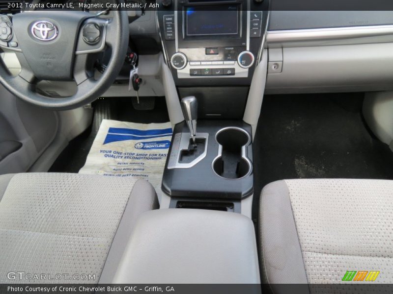 Magnetic Gray Metallic / Ash 2012 Toyota Camry LE
